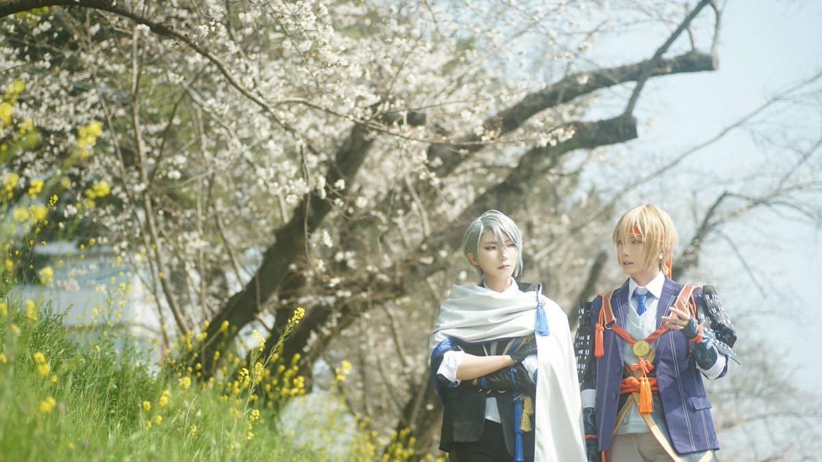 ※Cosplay
158/96

春の縁に、二振り。

96→朝灯
撮影→陸斗さん
 #RKTphoto