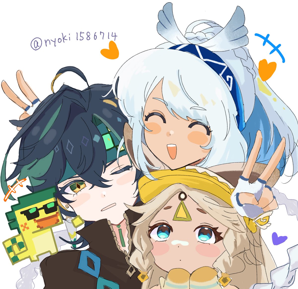 n y o k i🍀 tweet media