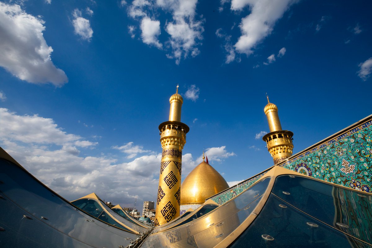imamhussainorg's tweet photo. غيوم السماء تمر بسلام لتلقي التحية على حامل لواء الحسين 

#ابا_الفضل_العباس 
#العتبة_الحسينية_المقدسة https://t.co/coyRRBWiWO