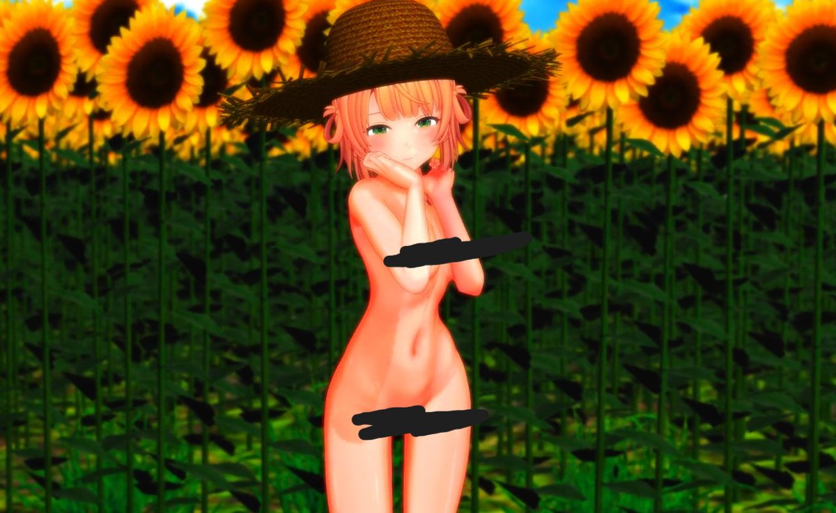 user26_iwara's tweet photo. 全裸版をチラ見せ
（動画では黒塗りはありません） https://t.co/48wS7KEiz8