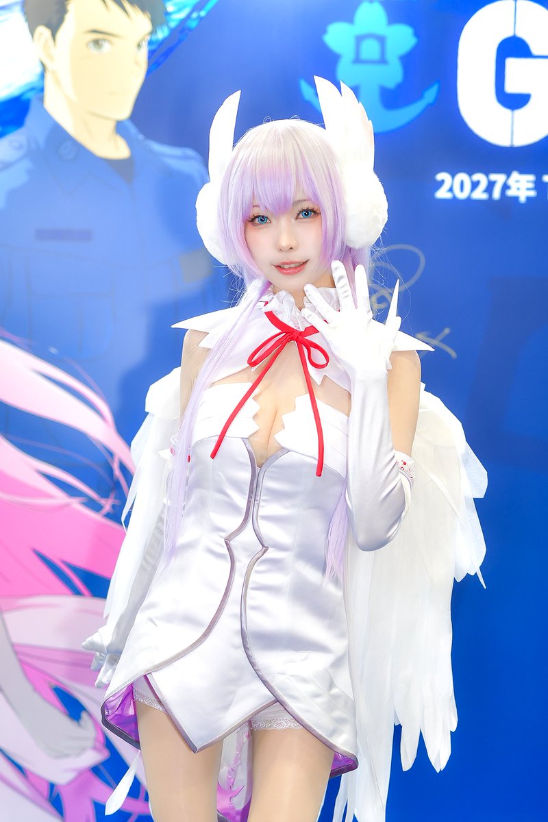 shirotakesan's tweet image. 2026.03.28 Anime Japan2026

「GATE SEASON2　自衛隊 彼の海にて、斯く戦えり」ブース
Elyさん(@Ely_eee)オデット・ゼ・ネヴュラ

撮影ありがとうございまっした！

#AJ2026    
#GATE2