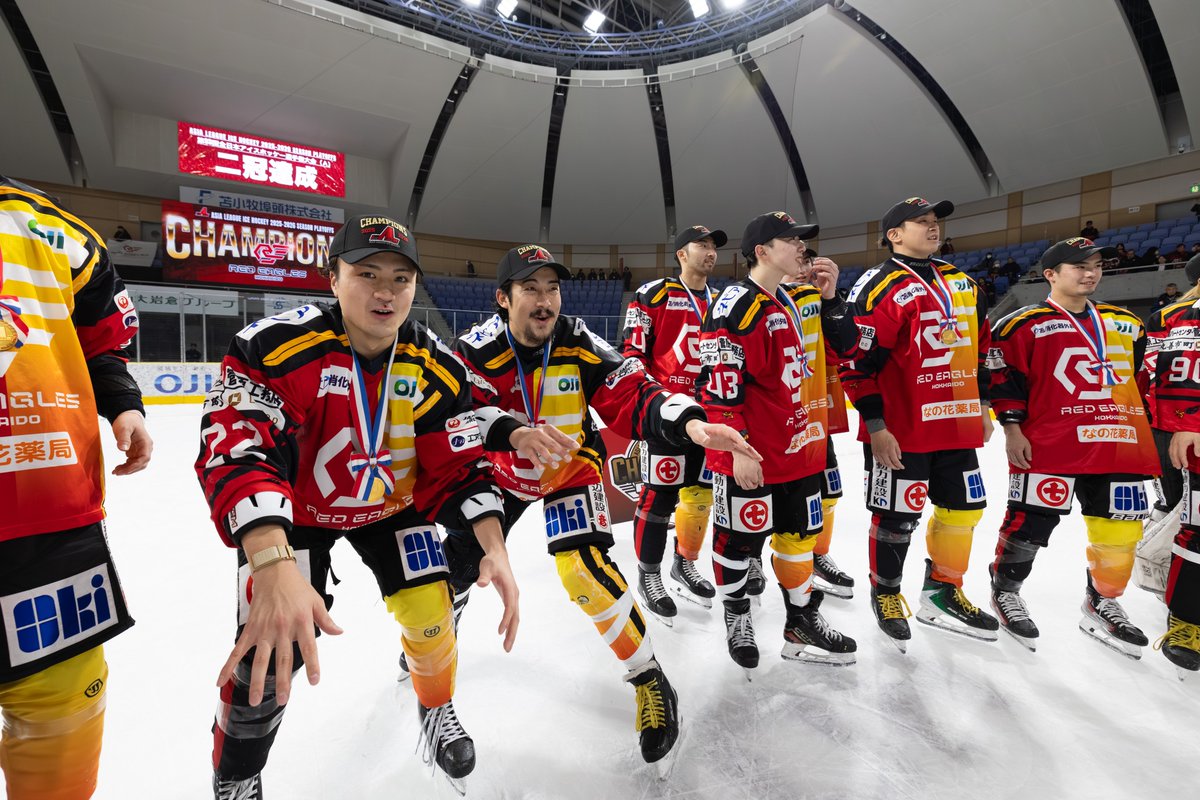 レッドイーグルス北海道 tweet media