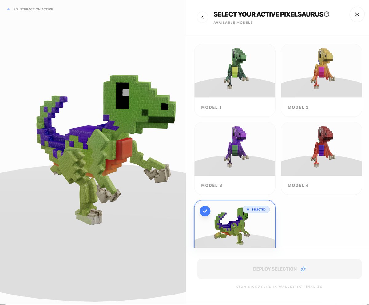 PixelSaurus's tweet photo. Coming later Today; PixelSaurus® Wardrobe! A FREE utility to switch out to any of our 5 x Avatar styles which recently went live in the @OthersideMeta!

Simply choose the PixelSaur's you own &amp; bind the style you want!

MINT a PixelSaur | 0.02 ETH 🦖👇
🔗  https://t.co/B2Fw9CWUpC https://t.co/yBzUM1AxPv