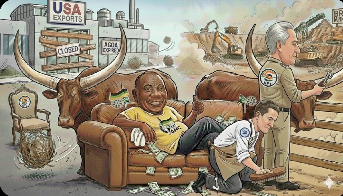 expatdoc1's tweet photo. @ralphnthompson @IvynSambo Under @jsteenhuisen, agriculture suffers. Under @VFPlus Pieter Groenewald, prisons prosper.
https://t.co/XCT2OLnZcR https://t.co/N41647R0Od