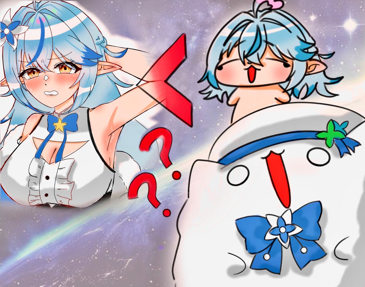siikuin860's tweet photo. より努力して描きあげた(当社比)等身イラストより、デフォルメイラストの方がたくさんいいねを頂けていることに気づいて今これ。

難しいものだ、、
#らみあーと https://t.co/vmt4l1ISvw