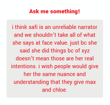 sannie | lis re spoilers tweet media