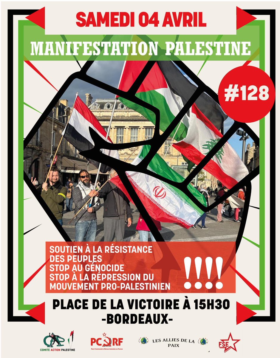 Comité Action Palestine tweet media