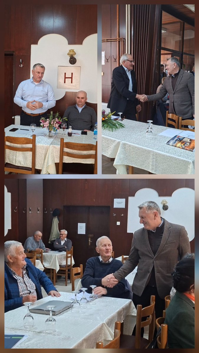 Sa penzionerima uvijek, pa i subotom. Skupština Gradskog udruženja penzionera Bijeljina usvojila je izvjestaje za proslu i planove za ovu godinu, a nezaobilazna tema je i poboljšanje standarda penzionera. Uvijek prijatno provedeno vrijeme u argumentovanim razgovorima...❤️💙🤍