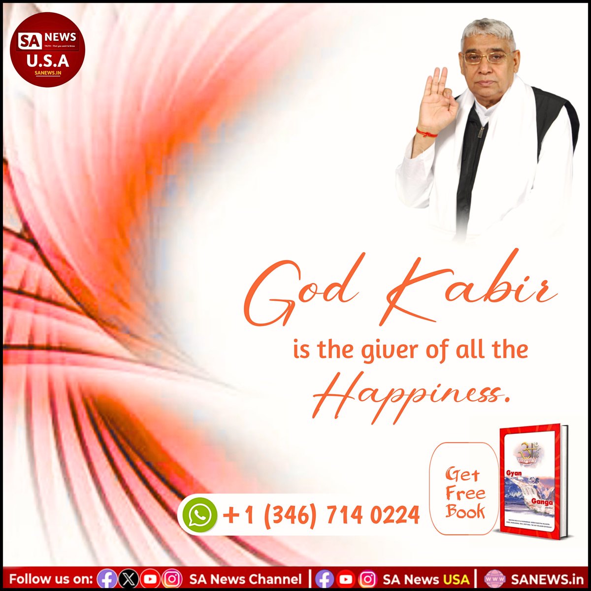 SANewsUSA's tweet image. Spiritual thought l SA News U.S.A
#SaintRampalJiMaharaj #KabirisGod
#thoughtoftheday #sanewsusa #thoughts