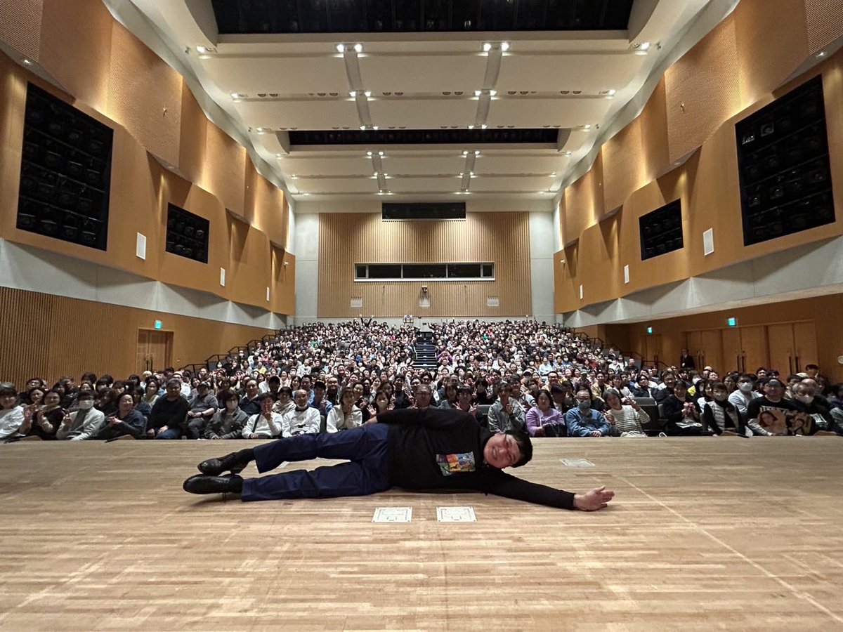 YAMA414's tweet photo. もう楽しすぎた！！！！！！
皆様ありがとうございました！！！
 #山里亮太の140岐阜 https://t.co/eQDeOdRRYE