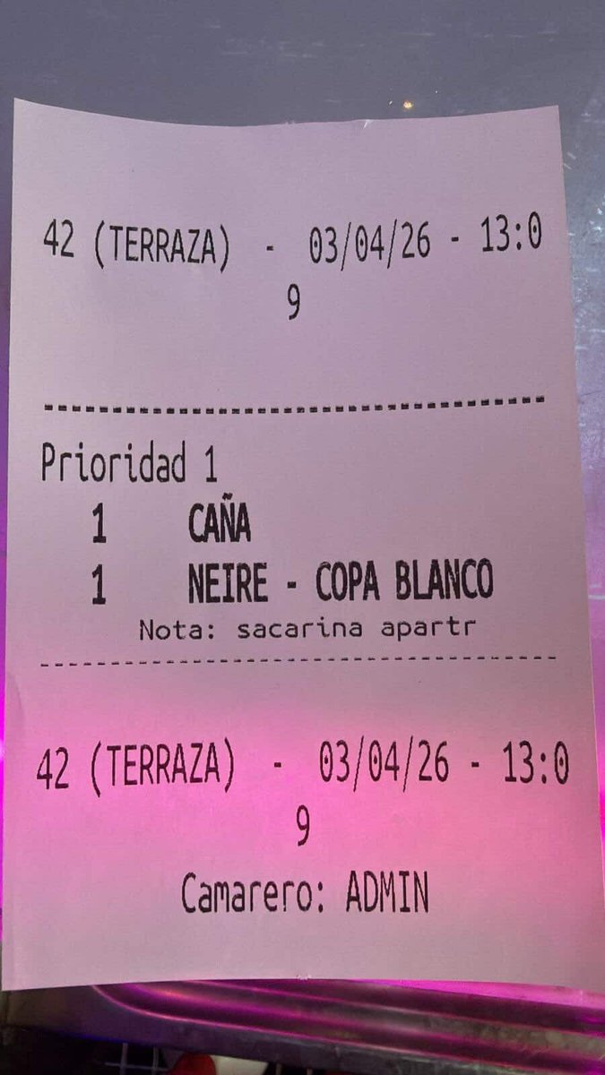 Soy Camarero tweet media