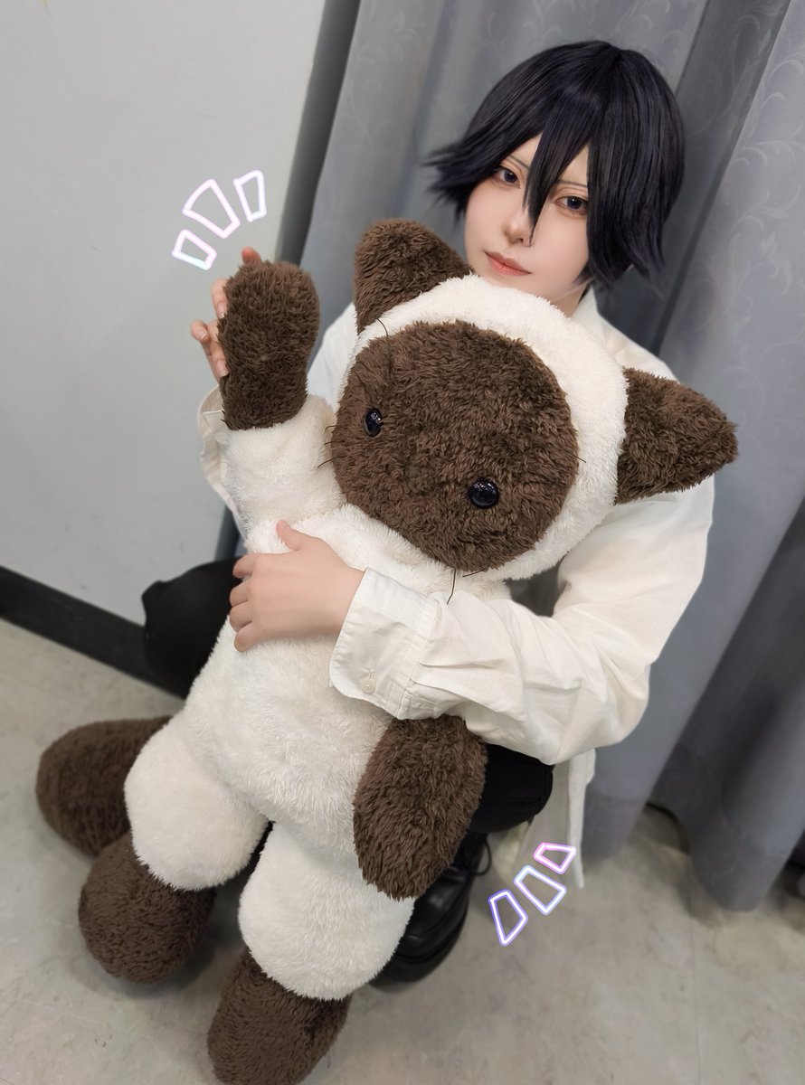 ラウワン衣装でした！ねこかわいがり🐱
 #アコスタ池袋