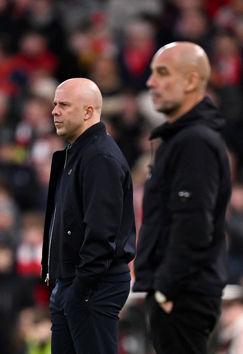 sportsalll's tweet photo. 🗣️ Pep Guardiola: "Arne Slot ilk sezonunda hepimizi yok etmişti."

#SportsALL https://t.co/cNp9PIZ81T