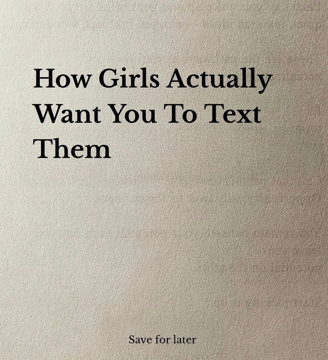 MasculineV7's tweet photo. How Girls Actually Want You To Text Them

-Thread- https://t.co/BcuFf7C1e4