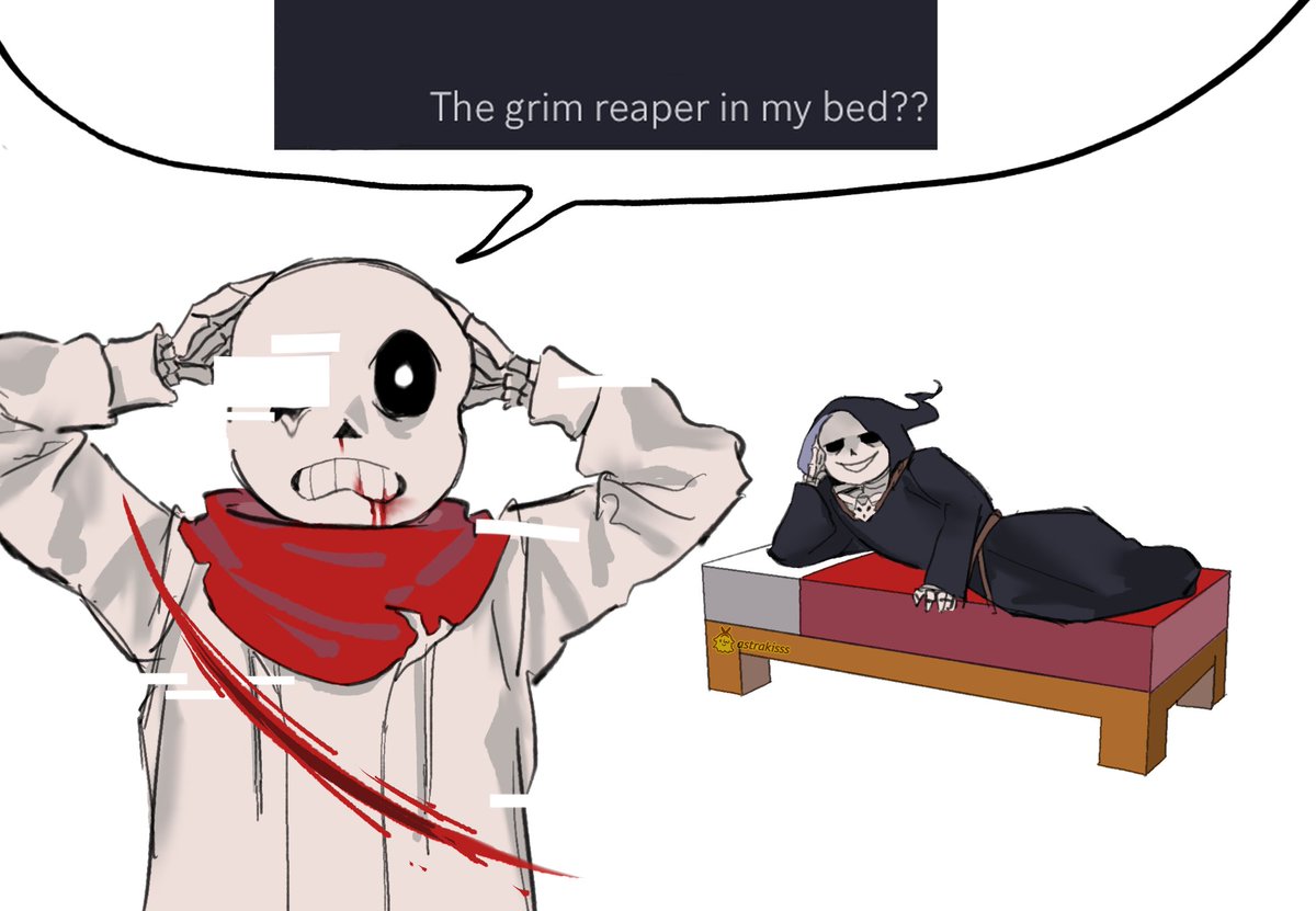 astrakisss's tweet image. IS THAT THE GRIM REAPER?!

#reapersans #genosans #afterdeath