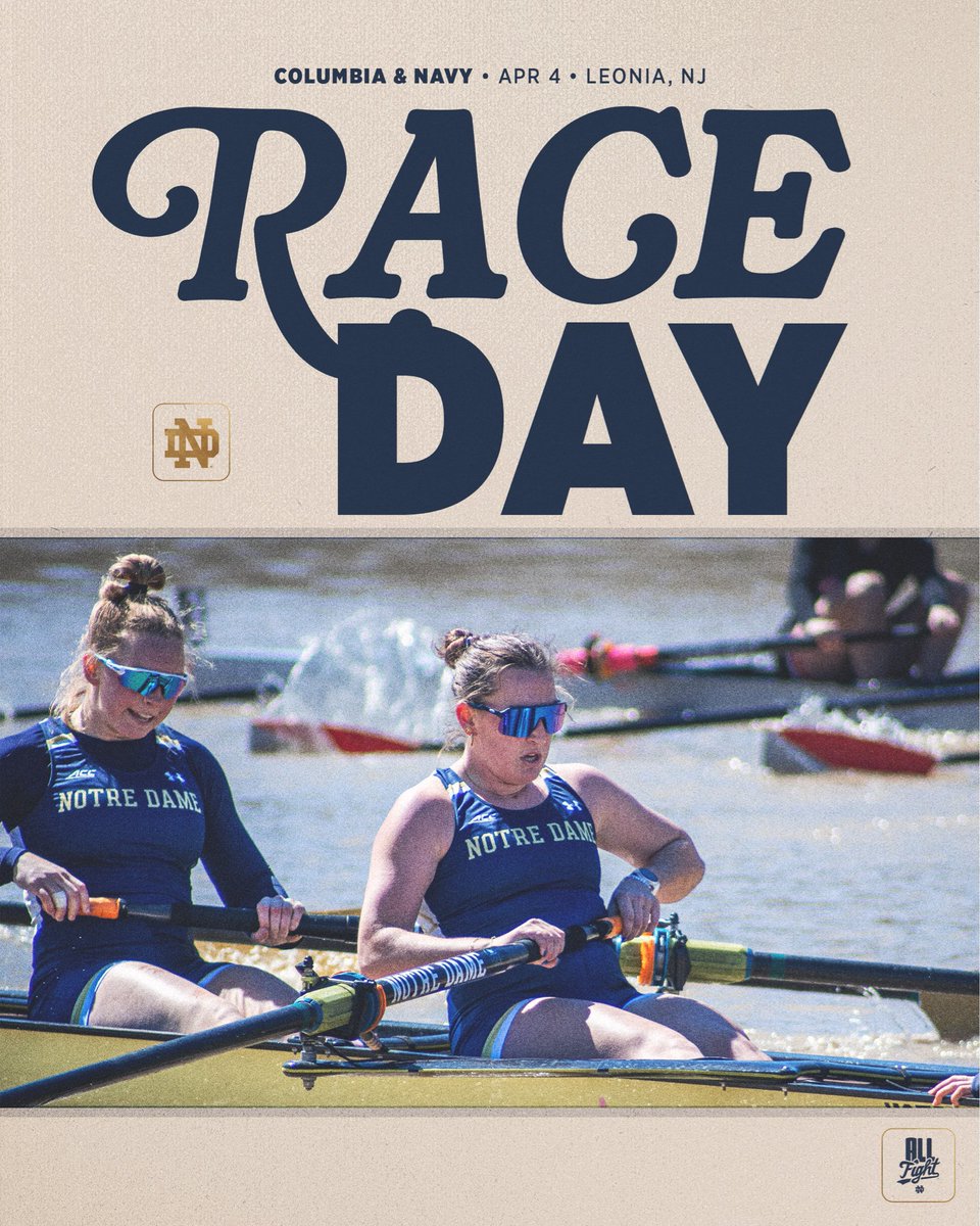 NDRowing's tweet photo. Ready to race in New Jersey! 

📍Overpeck, Park
⏰9:30 AM (3V8)

#rowirish☘️ https://t.co/X84TzcTJ9u
