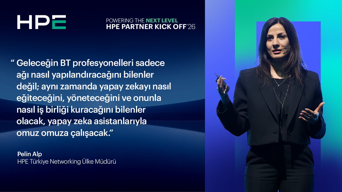HPE Turkey tweet media
