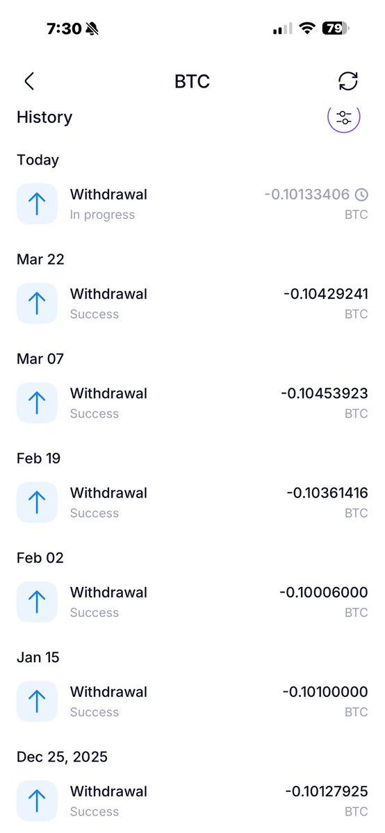 MARIUS_5000's tweet image. From December 25 till today I’ve moved 0.7 BTC to my cold wallet @Tangem , yesterday’s 0.0078 BTC helped reaching my 0.1 BTC planned transfer from @GoMining 
Happy weekend friends #GoMining