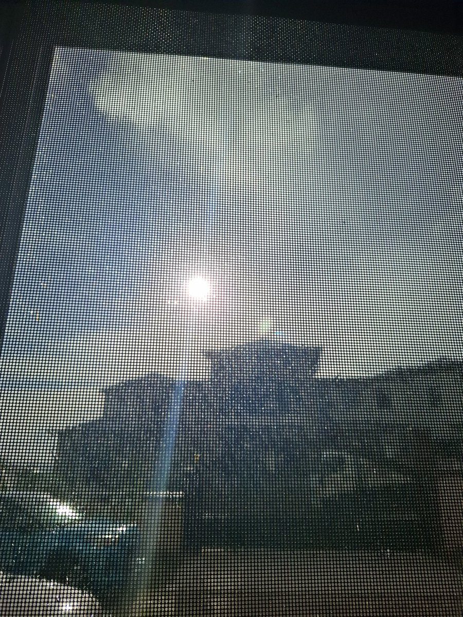 The devil getting married behind a church. 

The suns beautiful tho