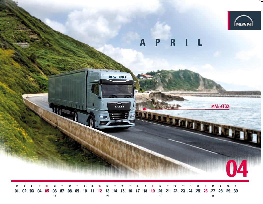 JUANYENRIQUE's tweet photo. Comenzamos el mes de Abril con el nuevo #TGX #electrico. Este año #año2026 celebramos la #SemanaSantaEnEspaña. Os deseamos unas Felices #VacacionesDeSemanaSanta2026. https://t.co/9dgoWK6QdP