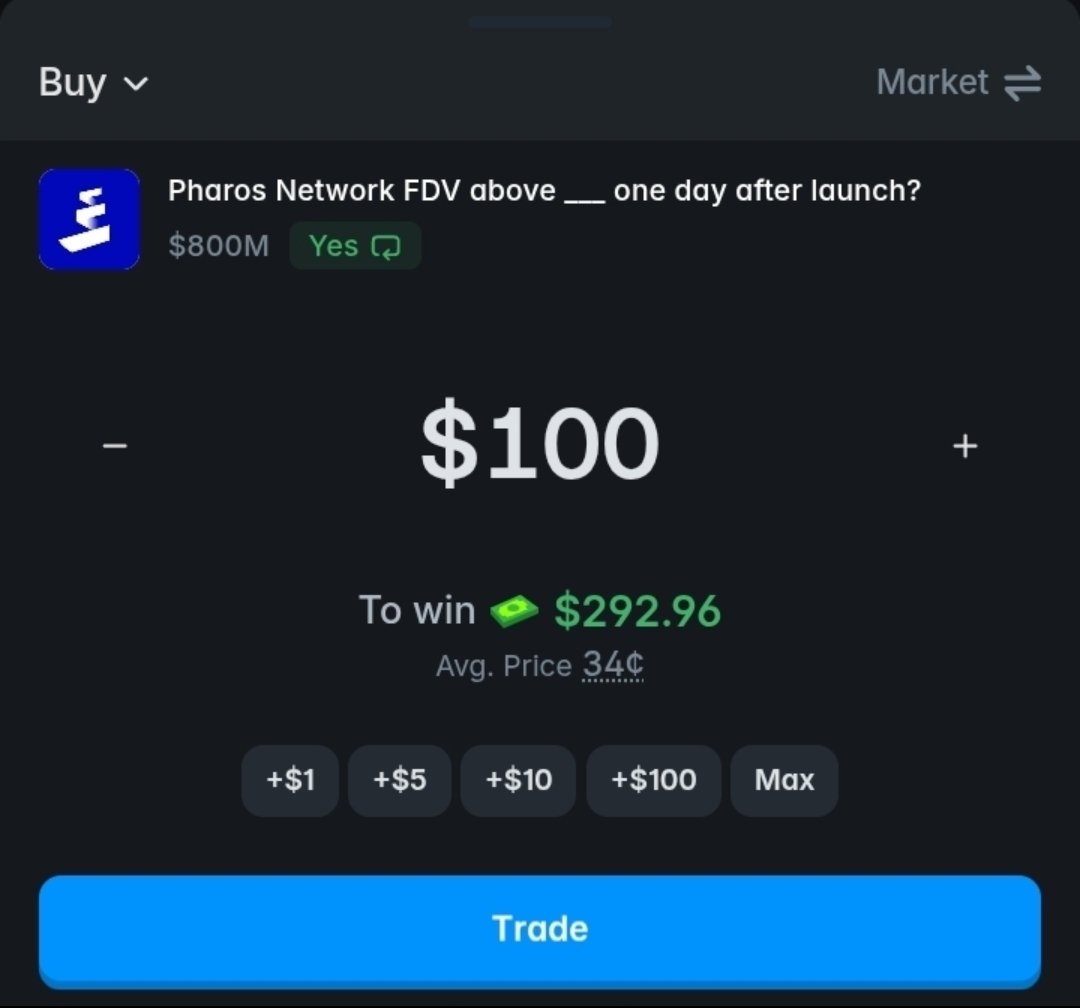DCrypto87ng's tweet image. Many are pointing to a FDV above $800MI, what do you think? 💵

@pharos_network #PROS