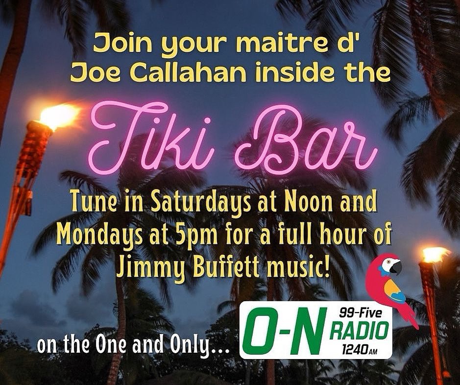 JoeC524's tweet photo. Jimmy Buffett tunes coming up at noon in The Tiki Bar.  Streaming at https://t.co/nqExshRaQF. https://t.co/A0wCyCig3a