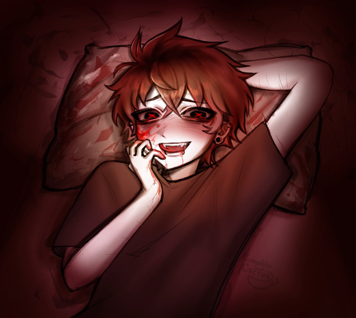 pumpkin coffee☕️Commisions open tweet media