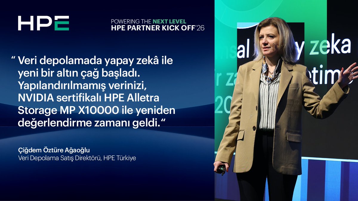HPE Turkey tweet media