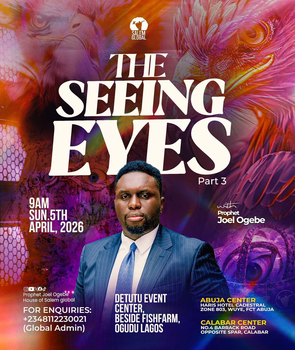 Prophet Joel Ogebe tweet media