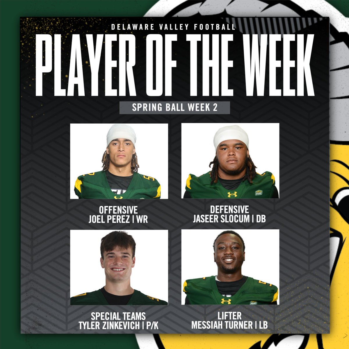 Delaware Valley University Football tweet media