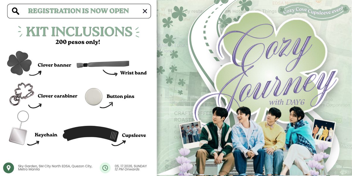 Cozy Journey WITH DAY6🍀 tweet media