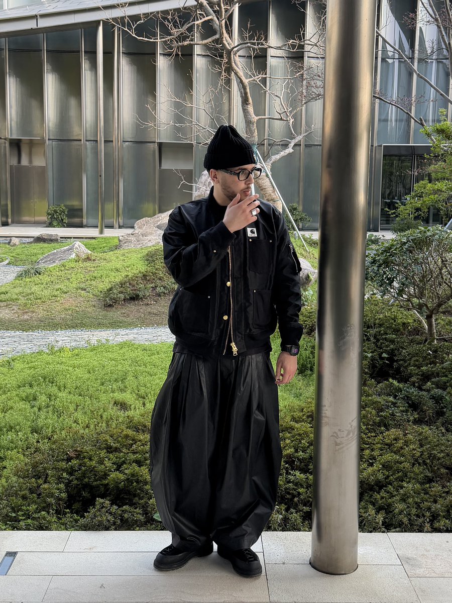 faressss90's tweet photo. Thug Club Beanie
Maison Margiela x GentleMonster Glasses
MM6 x Timex Ring Watch 
Sacai x Carhartt Bomber Jacket 
CDG Homme Plus Pant
Diemme x Stone Island Shoes https://t.co/6eFKQJ5i57