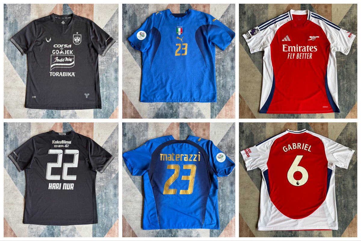 BagusPN's tweet photo. #jersey4sale
Harga dan deskripsi cek di ALT 🙏

Tanya²/nego?
WA : +6285155291212
@Jerseyforum @jerseysneil @jersey_ciamikk https://t.co/DGXx5MdLWh