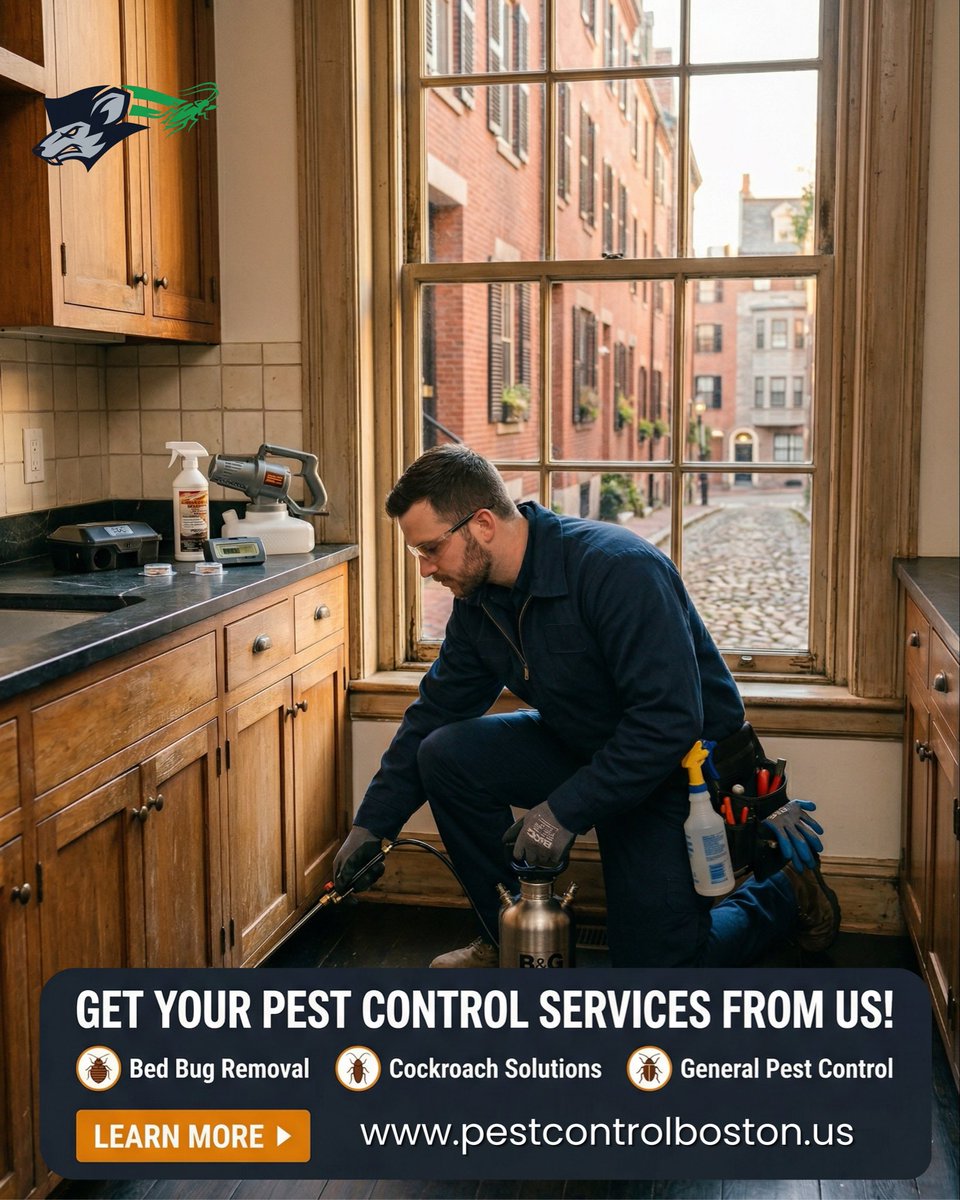 Pest Control Boston tweet media