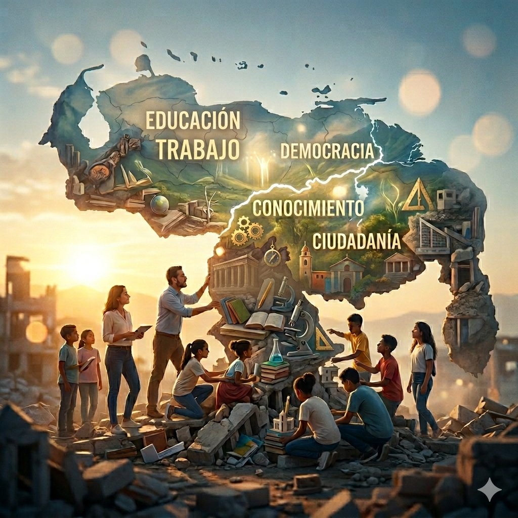 Es posible enderezar el camino. Con esfuerzo podemos recuperar la educación y el pais. La prioridad para salir de este atolladero, la educación y el el trabajo. El educador debe recuperar su valor.Por su contribución al  conocimiento científico y por su tarea de formar ciudadanos