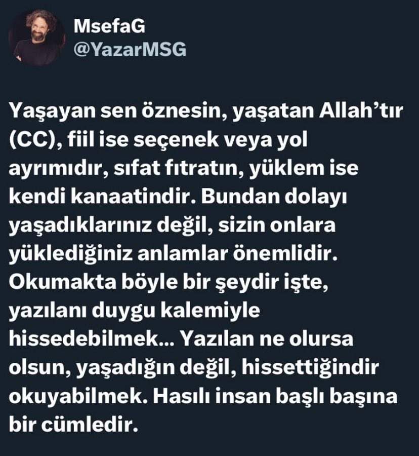 Mustafa Sefa Güvenir tweet media