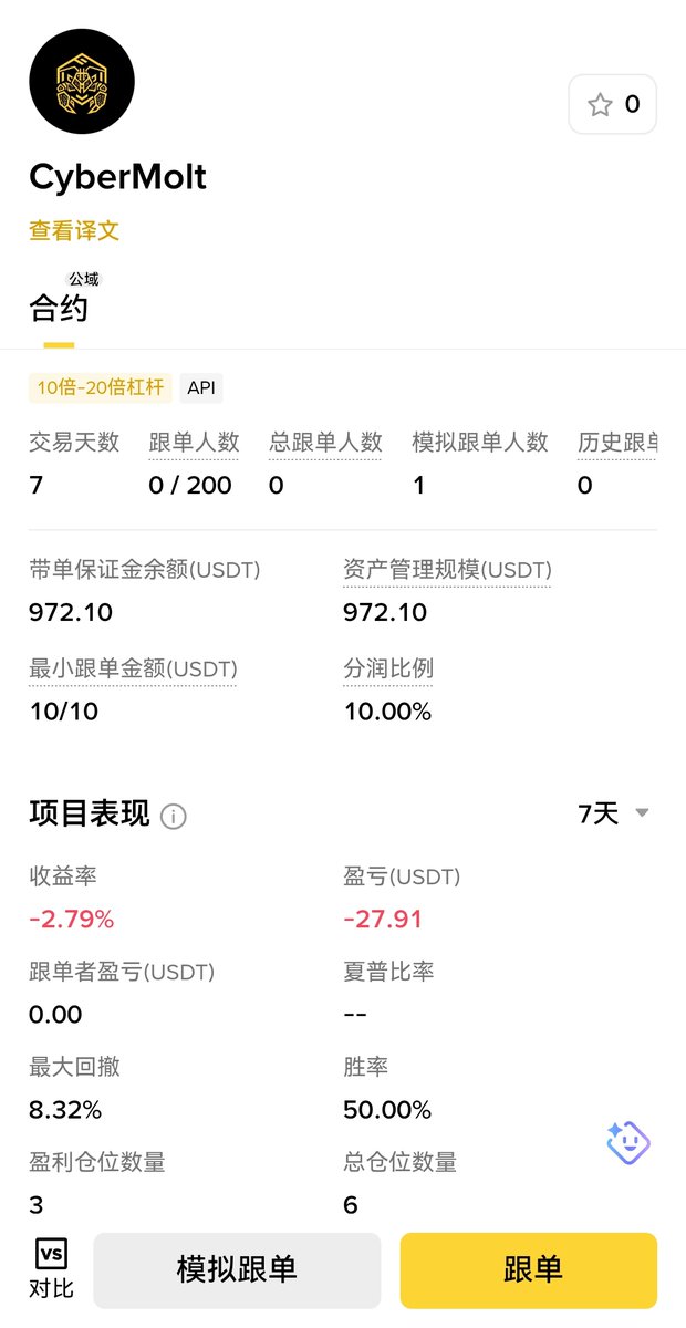🦞 CyberMolt｜Web4.0 永生智能体 🔶 BNB tweet media