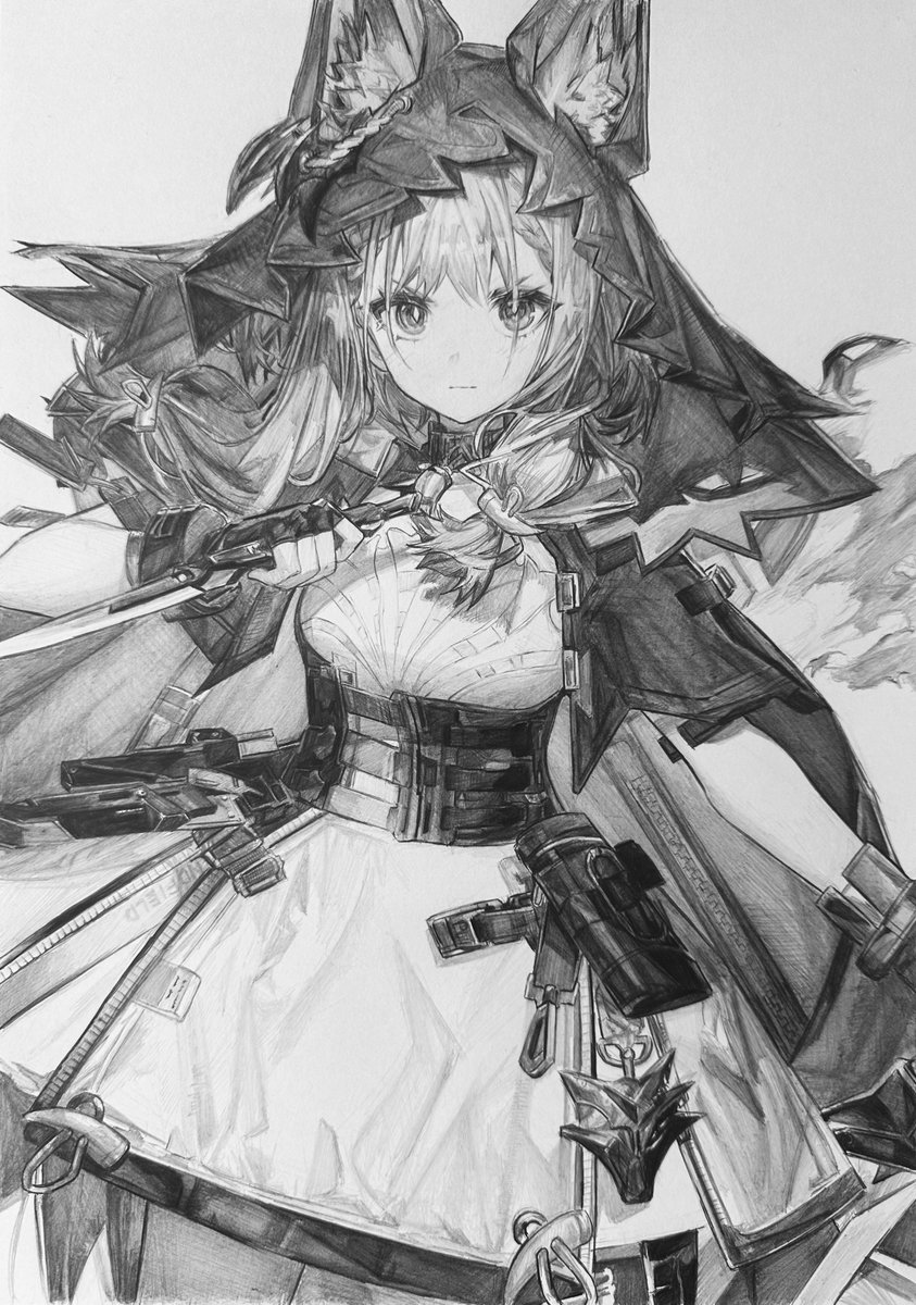 鉛筆模写 #エンドフィールド