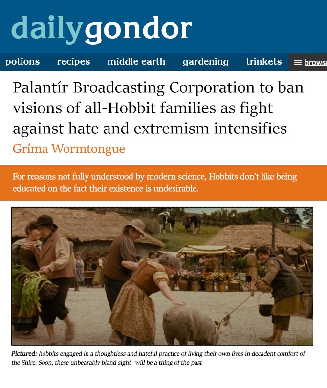 Daily Gondor 📰 tweet media