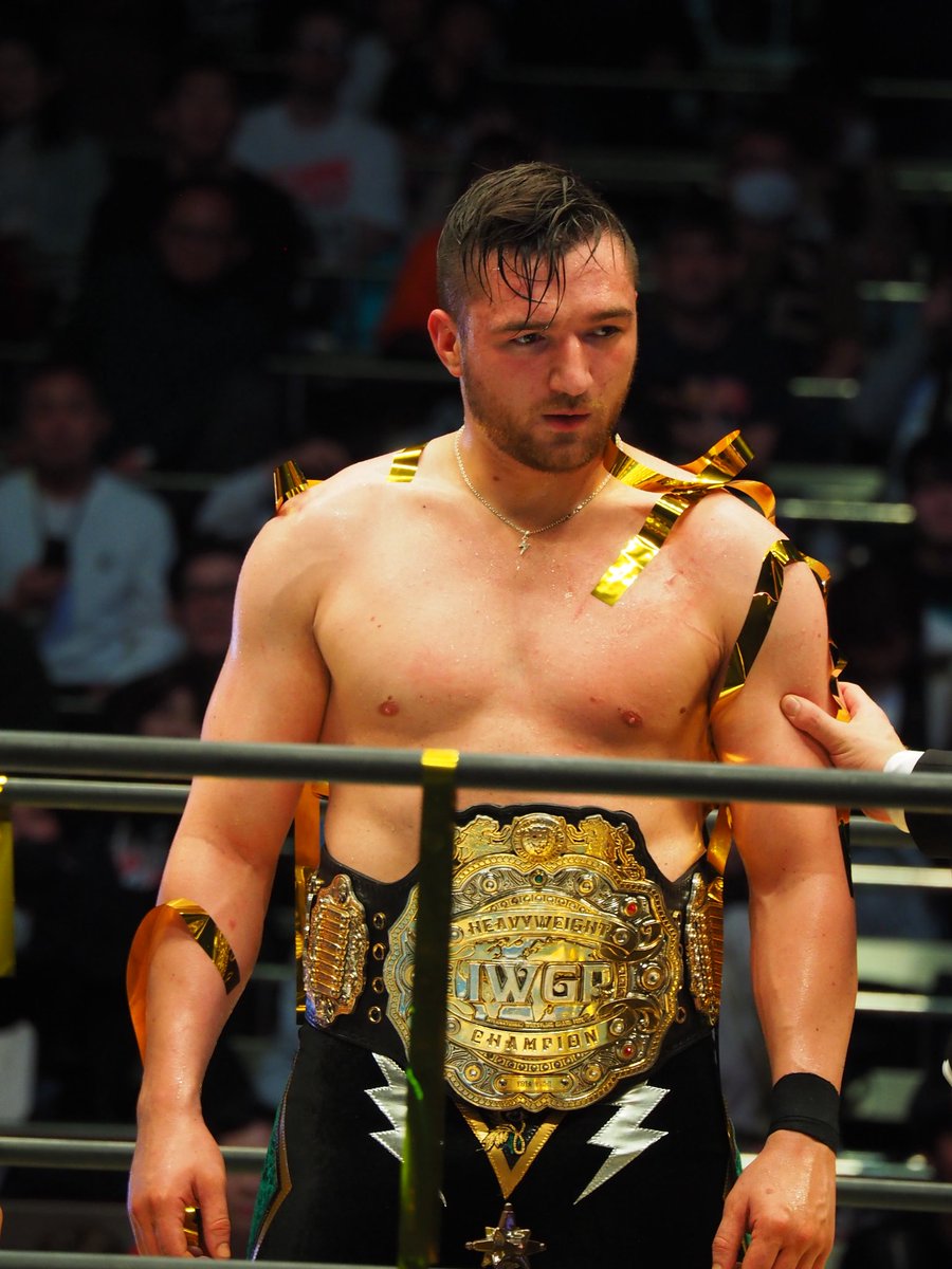2026.4.4（土）新日本プロレス
両国国技館
SAKURA GENESIS 2026

カラムちゃん本当におめでとう🥹
大きくなったね😭✨
#njpw #njSG 
#CallumNewman #カラム・ニューマン　#UnitedEmpire
