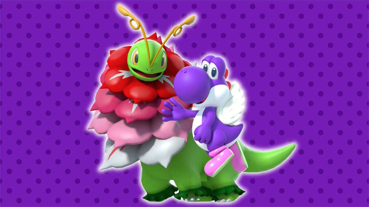 Musings_Yoshi's tweet photo. #ヨッシーの日
#むらさきヨッシーのシオンくん
#新しいプロフィール画像

シオンくんとメガメガニウム

ヨッシーの日記念
Z-Aやった時から作りたかったやつ作ってみた
ポケモンだとメガニウムが好き
ちなみにポーズの元ネタはパズマリのむらさきはねヨッシー

ヨッシーのモデル:@MarioHolo1 

ミス見つけたから再投稿