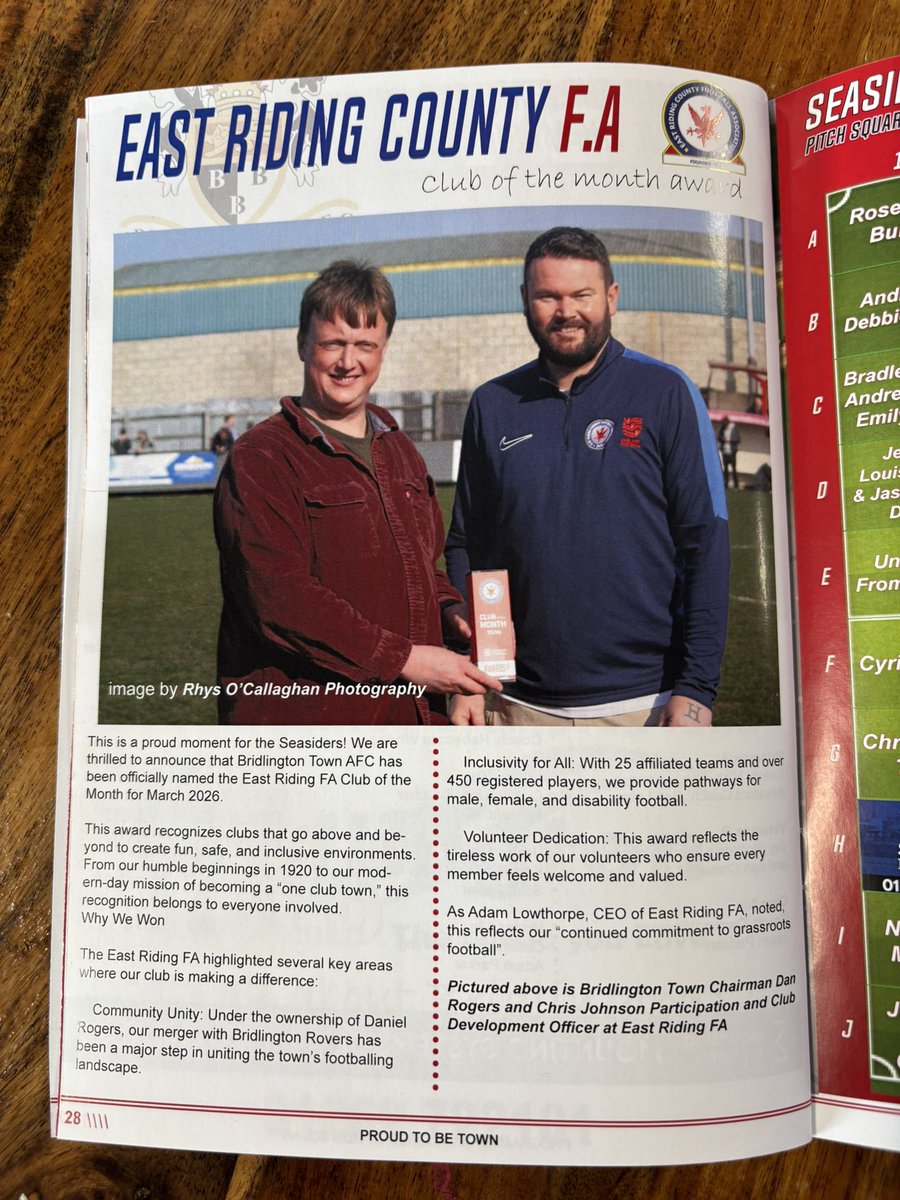 Brid Town Programme tweet media