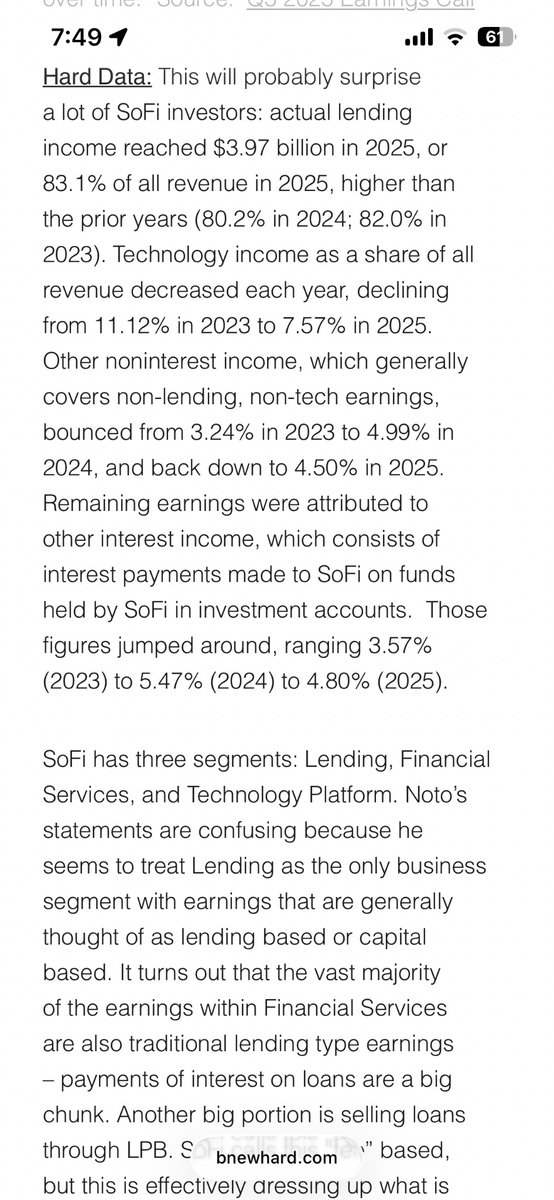 Bnewhard77's tweet photo. You said: “In the report,  he attempts to suggest that the numbers are off for interest and non- interest income.” Never said that or anything remotely like that. If I did say that, please share the copy and paste. The entire discussion is screenshotted here. You must be really   misunderstanding  what you are reading.