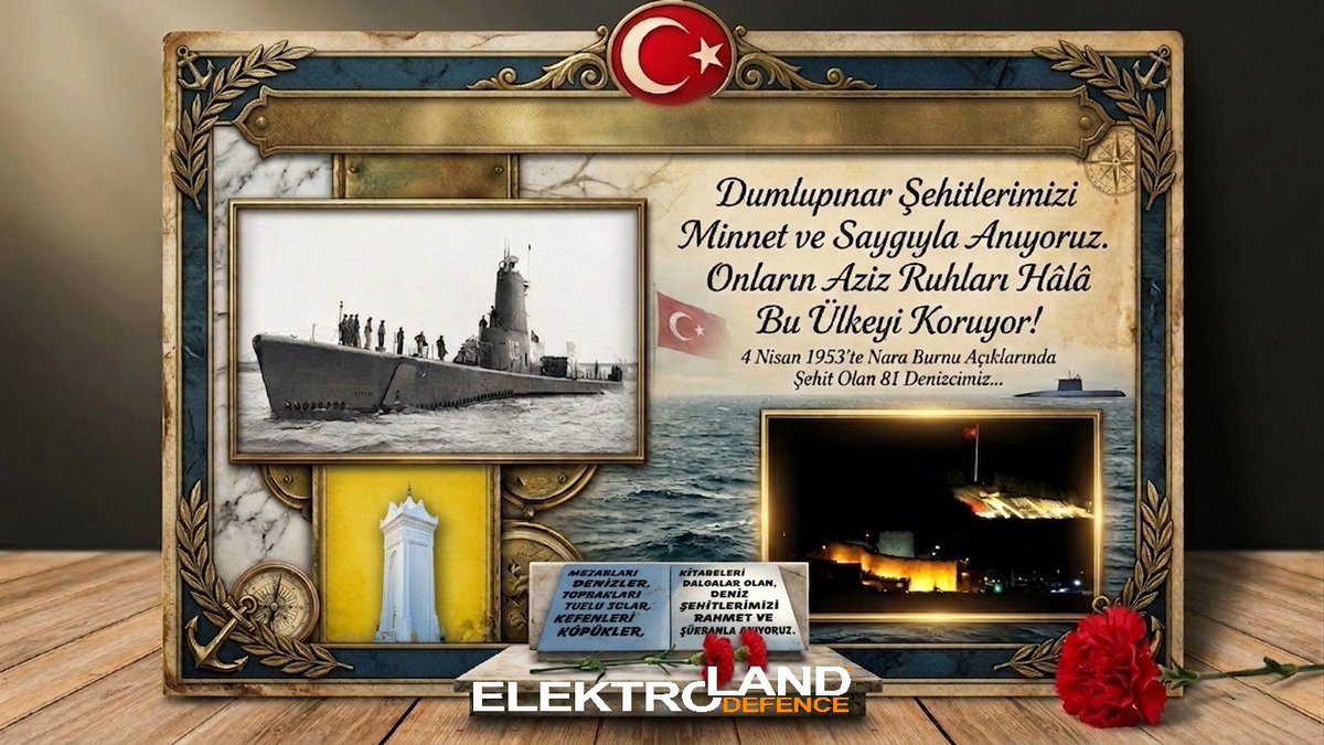 Mezarları Denizler,

Toprakları Tuzlu Sular,

Kefenleri Köpükler,

Kitabeleri Dalgalar Olan Deniz Şehitlerimizi Rahmet ve Şükranla Anıyoruz.

Onların Aziz Ruhları Hâlâ Bu Ülkeyi Koruyor!