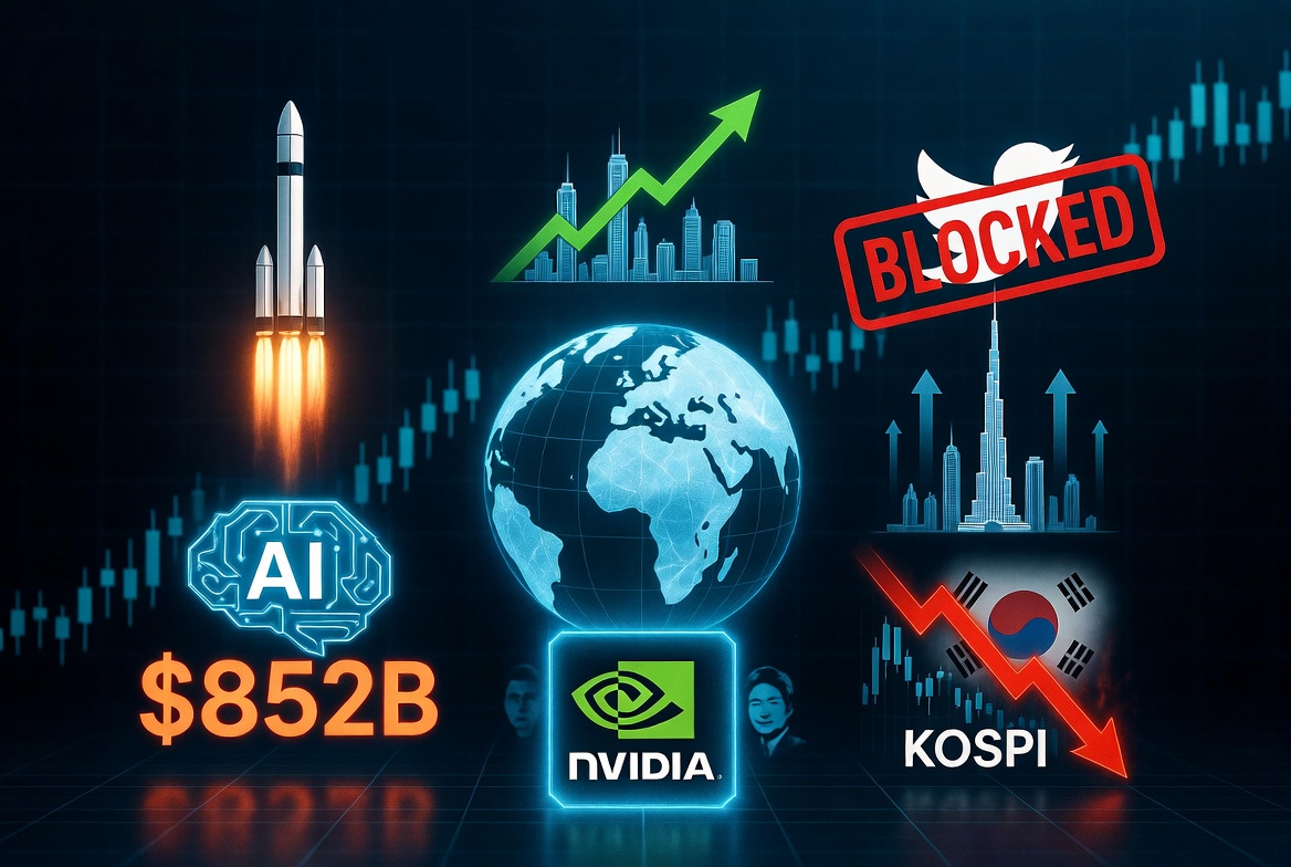 DisruptionBank's tweet image. From SpaceX’s landmark $1.75T IPO filing and OpenAI’s $852B valuation, to NVIDIA’s AI infrastructure dominance &amp;amp; shifting IPO gravity toward Hong Kong — these 7 developments are redefining liquidity, capital allocation &amp;amp; global market structure
#Disruptors
disruptionbanking.com/2026/04/04/the…