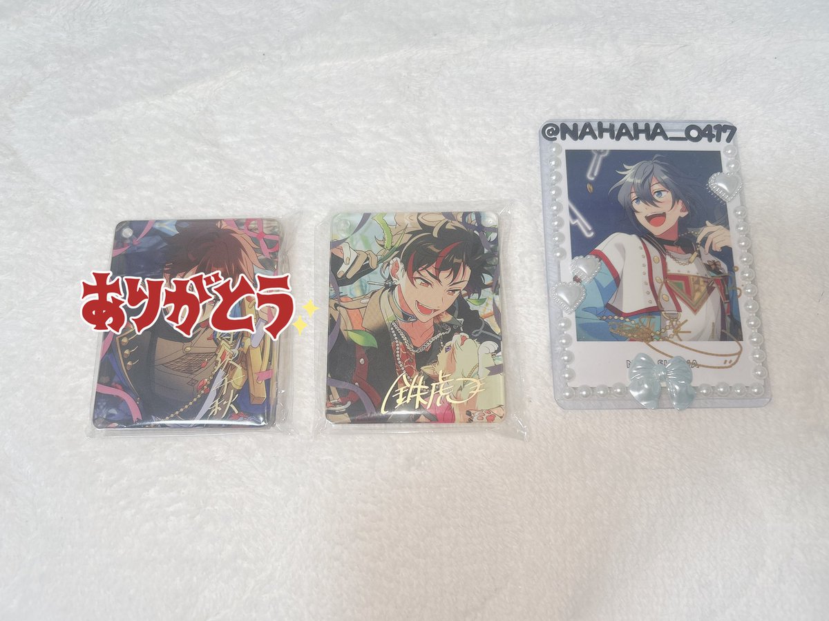 nahaha_O417's tweet photo. 【交換･譲渡】あんスタ アニカフェ コロッタ

꒰ 譲 ꒱ 鉄虎

꒰ 求 ꒱ ニキ >>夏目>>定価+送料

︎︎⟡スタライ大阪手渡し>>郵送

検索からもお気軽にお声掛けください👍🏻⟡.· https://t.co/qnNco9xMGo