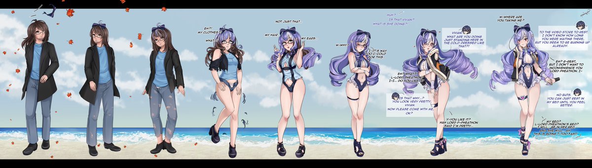 Vivian TG💜
Commission for pindari1