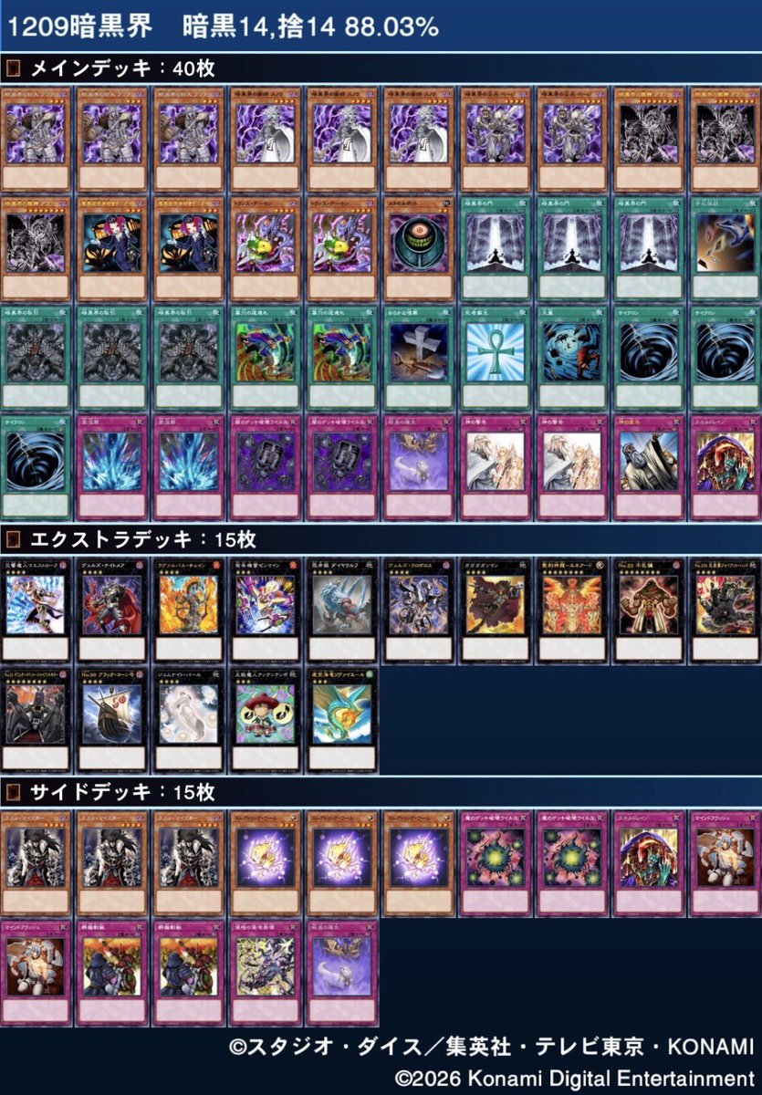 グリモCS｜1209環境（5/10(土)大阪開催） tweet media