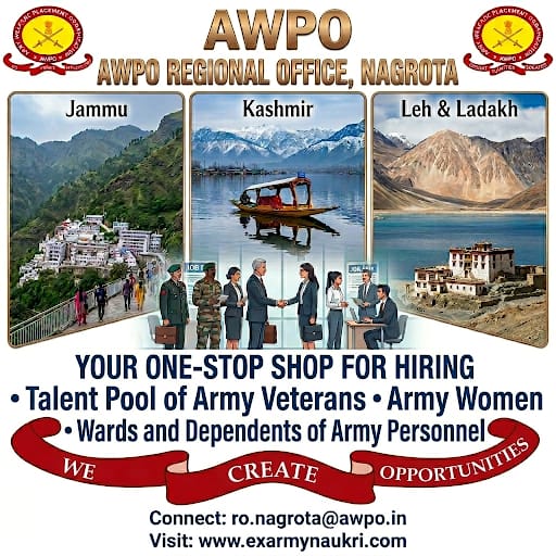 Army Welfare Placement Organisation(AWPO) tweet media