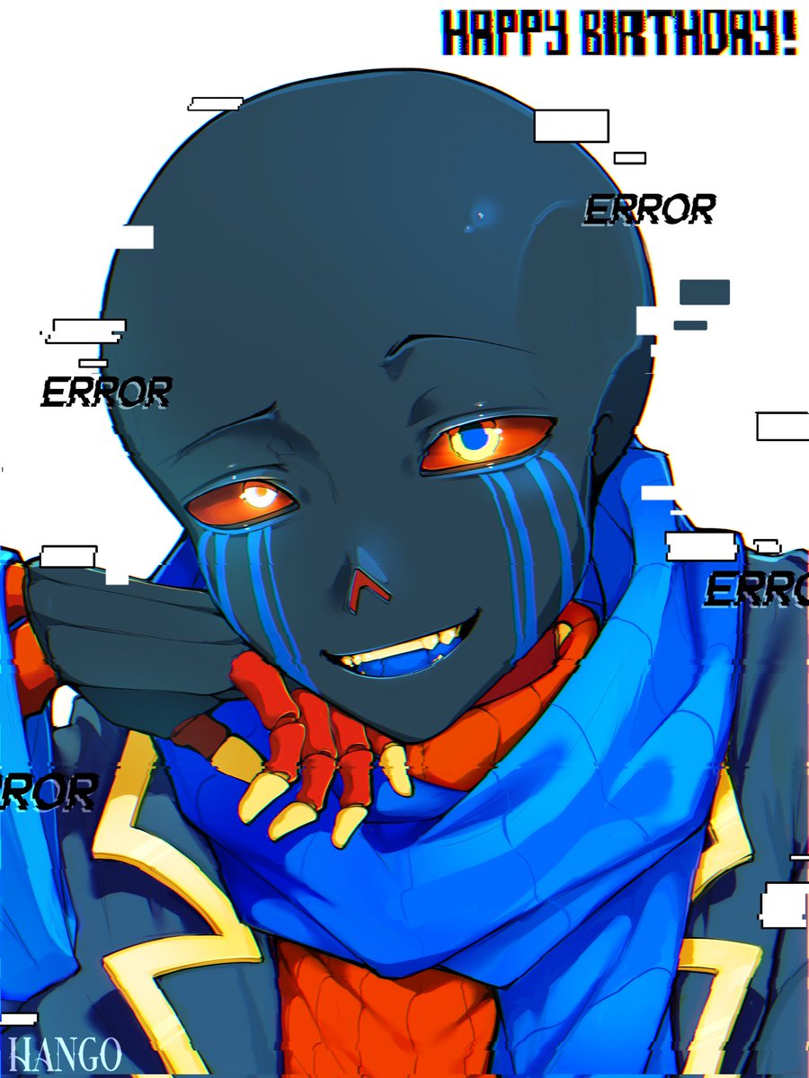 HangoBonez's tweet photo. HELL YEAH IT'S THE LORD'S BDAY, YEAH MY LIL SON
Oh yeah, the first real try at somethin' like this... Lowkey nervous

#Errorsans #Underverse #Undertale https://t.co/WJNuklnRxb